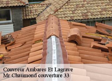 Couvreur  ambares-et-lagrave-33440 Mr Chaumond couverture 33