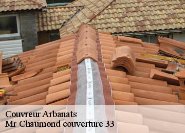 Couvreur  arbanats-33640 Mr Chaumond couverture 33