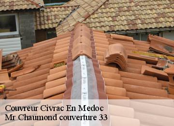 Couvreur  civrac-en-medoc-33340 Mr Chaumond couverture 33