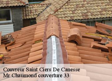 Couvreur  saint-ciers-de-canesse-33710 Mr Chaumond couverture 33
