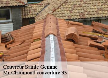 Couvreur  sainte-gemme-33580 Mr Chaumond couverture 33