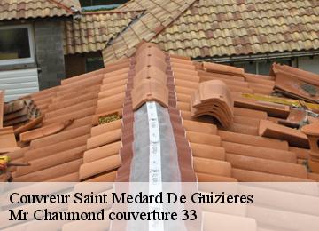 Couvreur  saint-medard-de-guizieres-33230 Mr Chaumond couverture 33