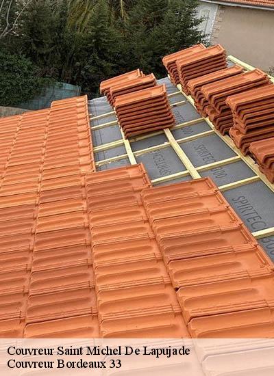 Couvreur  saint-michel-de-lapujade-33190 Couvreur Bordeaux 33