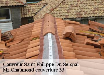 Couvreur saint-philippe-du-seignal-33220 Mr Chaumond couverture 33