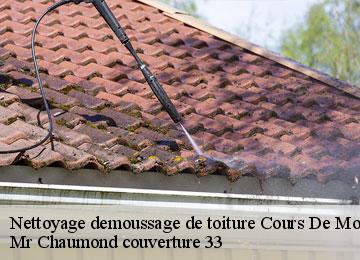 Nettoyage demoussage de toiture  cours-de-monsegur-33580 Mr Chaumond couverture 33