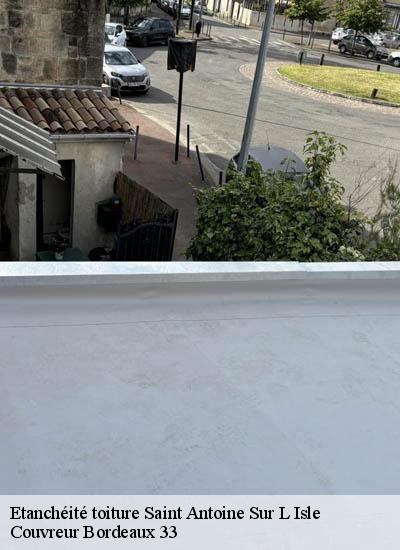 Etanchéité toiture  saint-antoine-sur-l-isle-33660 Couvreur Bordeaux 33