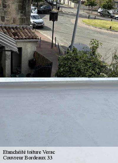 Etanchéité toiture  verac-33240 Couvreur Bordeaux 33