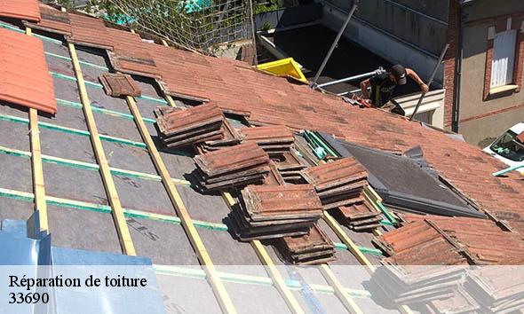 Réparation de toiture  masseilles-33690 Couvreur Bordeaux 33