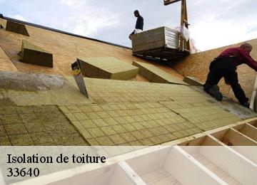 Isolation de toiture 33640