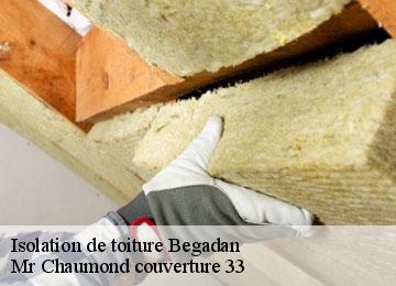 Isolation de toiture  begadan-33340 Mr Chaumond couverture 33