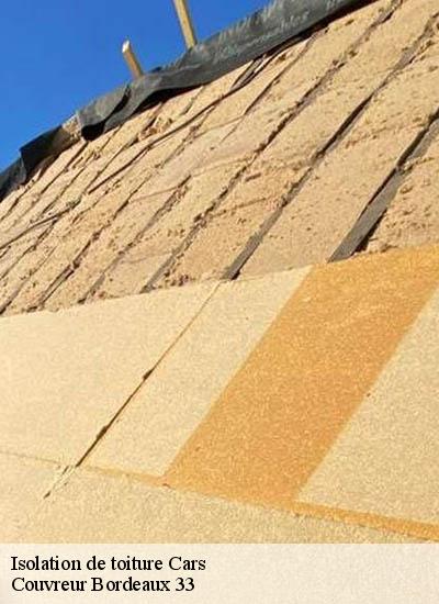 Isolation de toiture  cars-33390 Couvreur Bordeaux 33