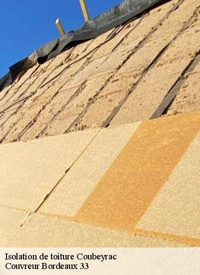 Isolation de toiture  coubeyrac-33890 Couvreur Bordeaux 33