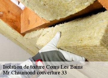 Isolation de toiture  cours-les-bains-33690 Mr Chaumond couverture 33