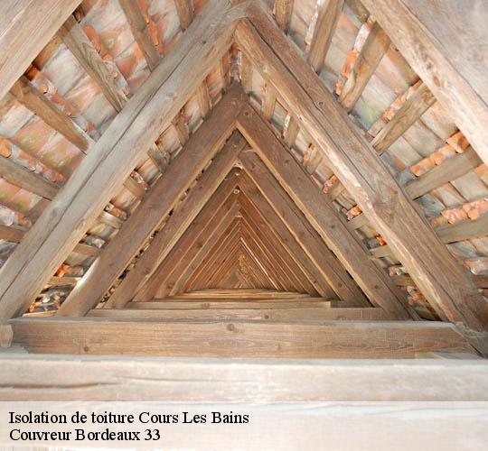 Isolation de toiture  cours-les-bains-33690 Couvreur Bordeaux 33