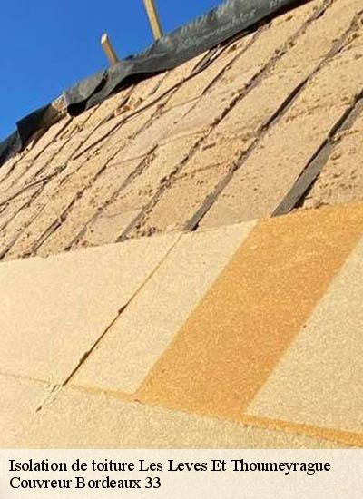 Isolation de toiture  les-leves-et-thoumeyrague-33220 Couvreur Bordeaux 33