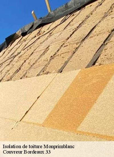 Isolation de toiture  monprimblanc-33410 Couvreur Bordeaux 33