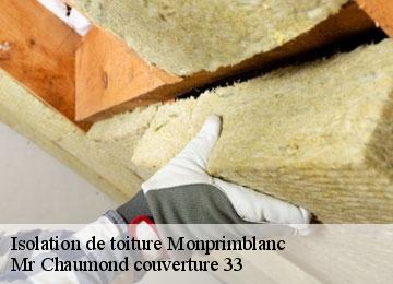 Isolation de toiture monprimblanc-33410 Mr Chaumond couverture 33