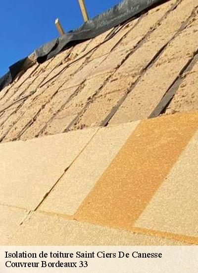 Isolation de toiture  saint-ciers-de-canesse-33710 Couvreur Bordeaux 33