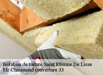 Isolation de toiture  saint-etienne-de-lisse-33330 Mr Chaumond couverture 33
