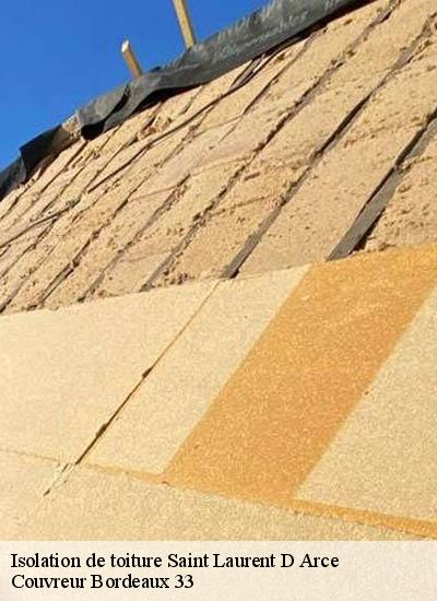 Isolation de toiture  saint-laurent-d-arce-33240 Couvreur Bordeaux 33
