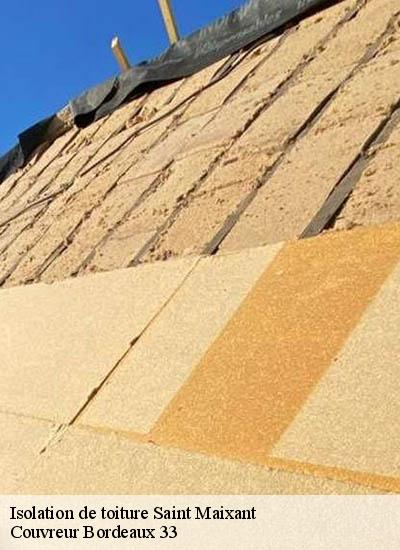 Isolation de toiture  saint-maixant-33490 Couvreur Bordeaux 33