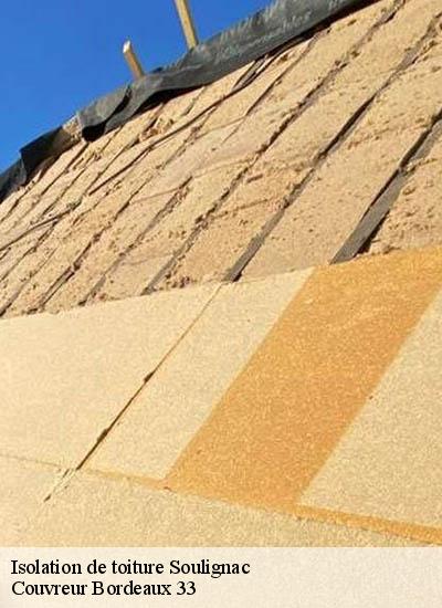 Isolation de toiture  soulignac-33760 Couvreur Bordeaux 33