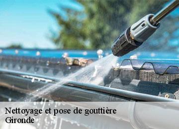 Nettoyage et pose de gouttière Gironde