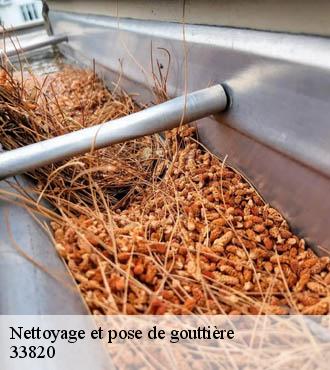 Nettoyage et pose de gouttière  braud-et-saint-louis-33820 Couvreur Bordeaux 33