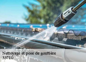 Nettoyage et pose de gouttière 33710