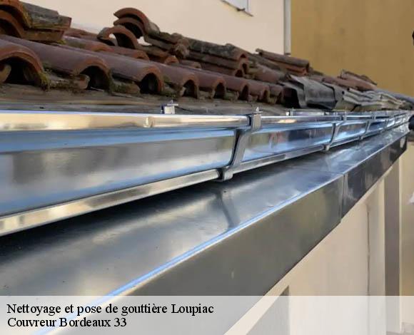 Nettoyage et pose de gouttière  loupiac-33410 Couvreur Bordeaux 33