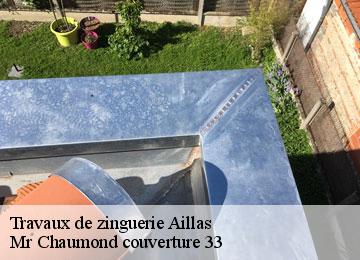 Travaux de zinguerie  aillas-33124 Mr Chaumond couverture 33