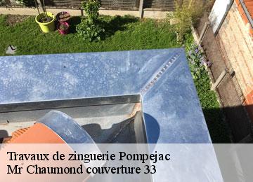 Travaux de zinguerie  pompejac-33730 Couvreur Bauer