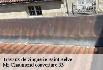 Travaux de zinguerie